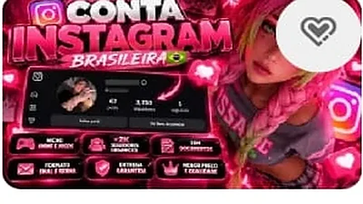 Conta Instagram brasileira envelhecida + verificada